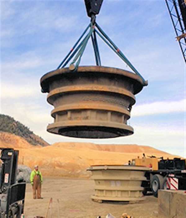 Allis Chalmers 42 X 65 Mk-i Superior Gyratory Crusher)